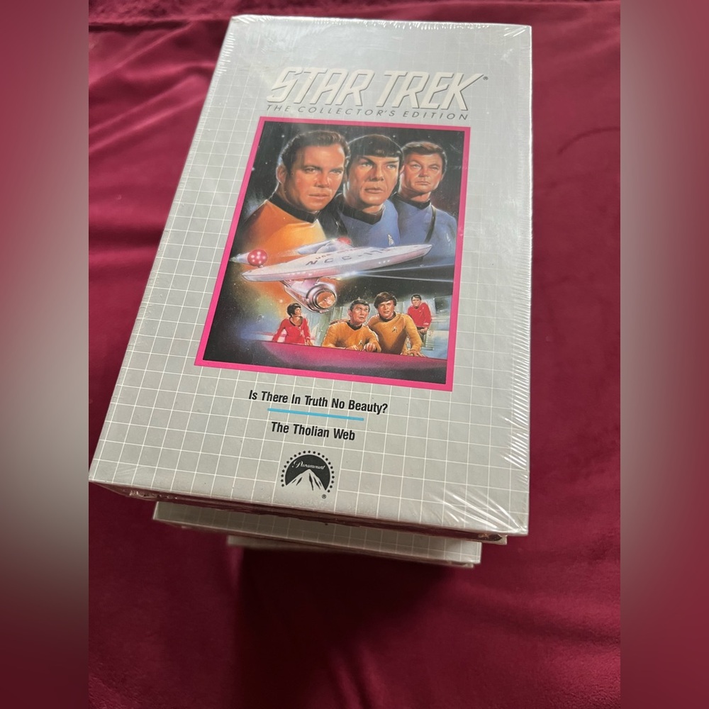 Star Trek unopened VHS collectibles